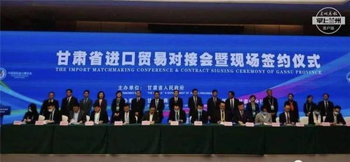 進(jìn)博舞臺展風(fēng)采,蘭州交易分團(tuán)16家企業(yè)21個項目簽約